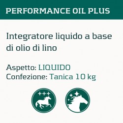 OMEGA OIL CORTAL Integratore liquido energetico a base di olio di lino e olio di fegato di merluzzo Confezione: Tanica da 10 kg